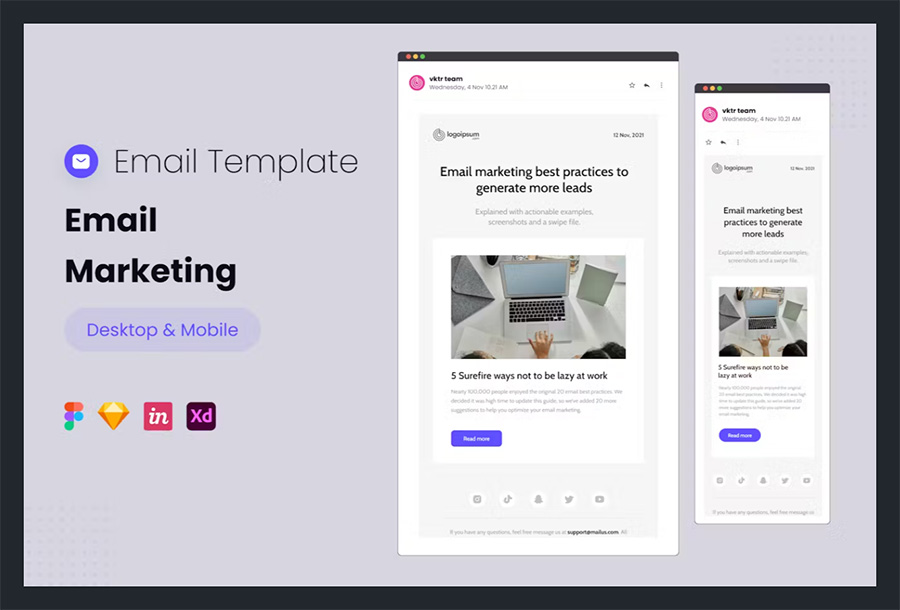 Email Marketing Template