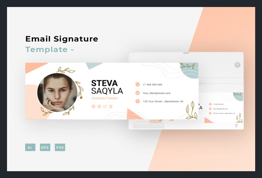 Minimal Style Email Design Template